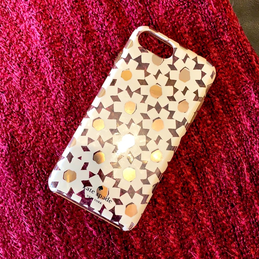 Kate Spade iPhone 8/7 Clear hardcase